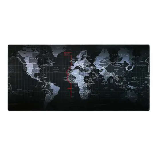 Mouse Pads Brand New Gamers World Map Mouse Pad 88cm x 40cm